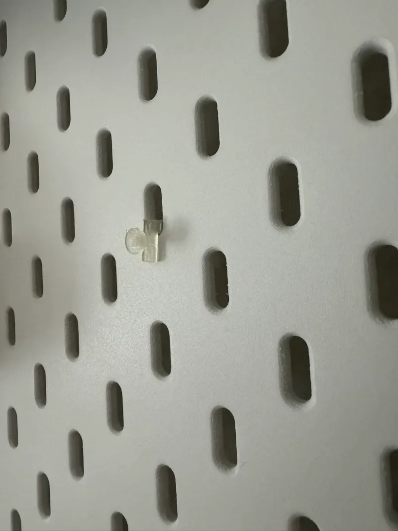 Screw / Nail Alternative for Ikea Skadis