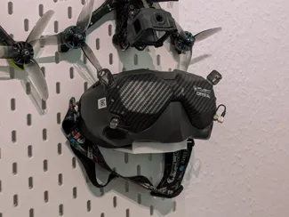 DJI Goggles V2 Ikea Skadis Mount