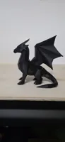 Dragon géométrique low poly — photo 4
