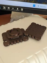 Reduced time and fixed supports Medium Biscuit
