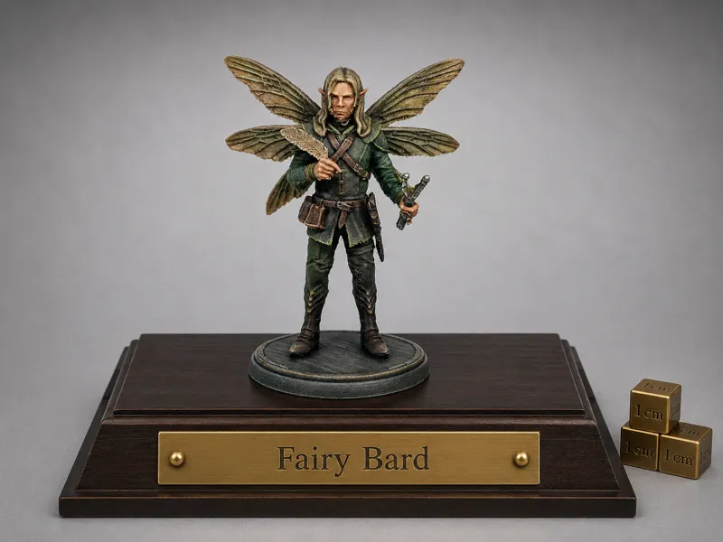 Fairy Bard Miniature 