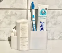 Organisateur de salle de bain - cotons et divers — photo 2