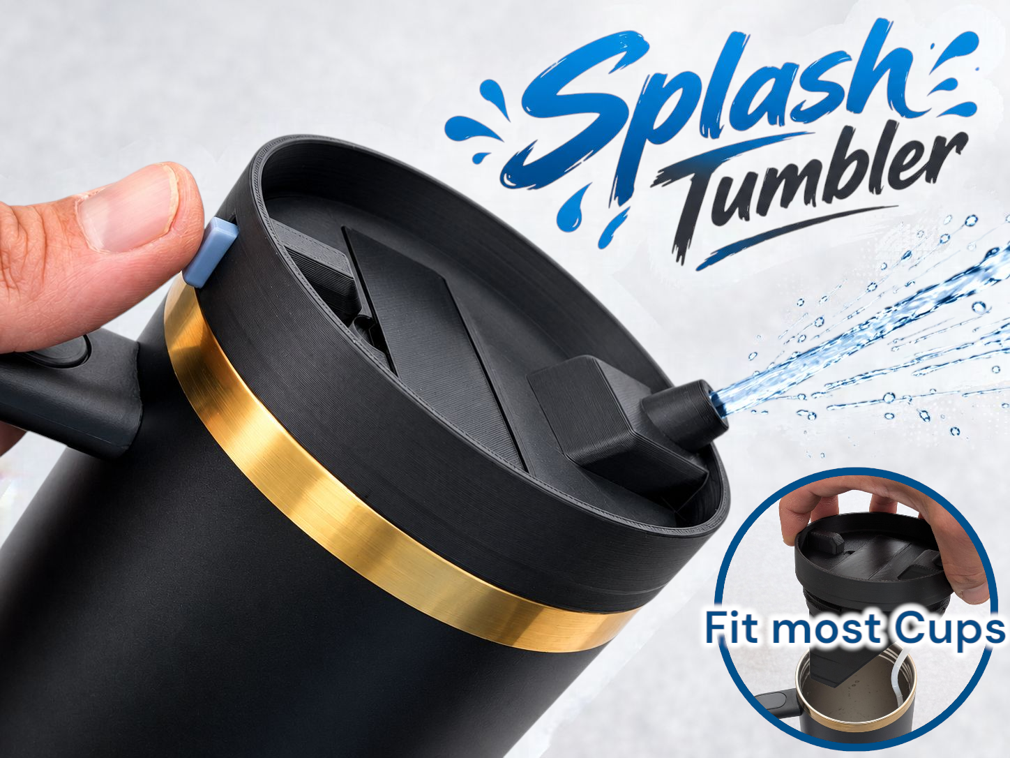 Splash Tumbler - Prank Watergun - 1