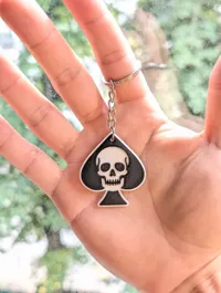 Skull of Spades - Double Sided
