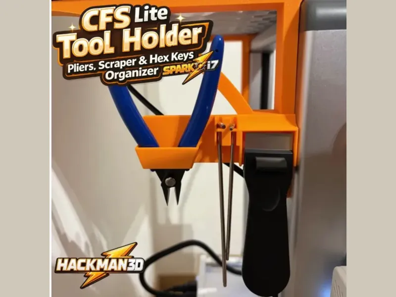 CFS Lite Tool Holder – Pliers, Scraper & Hex Keys