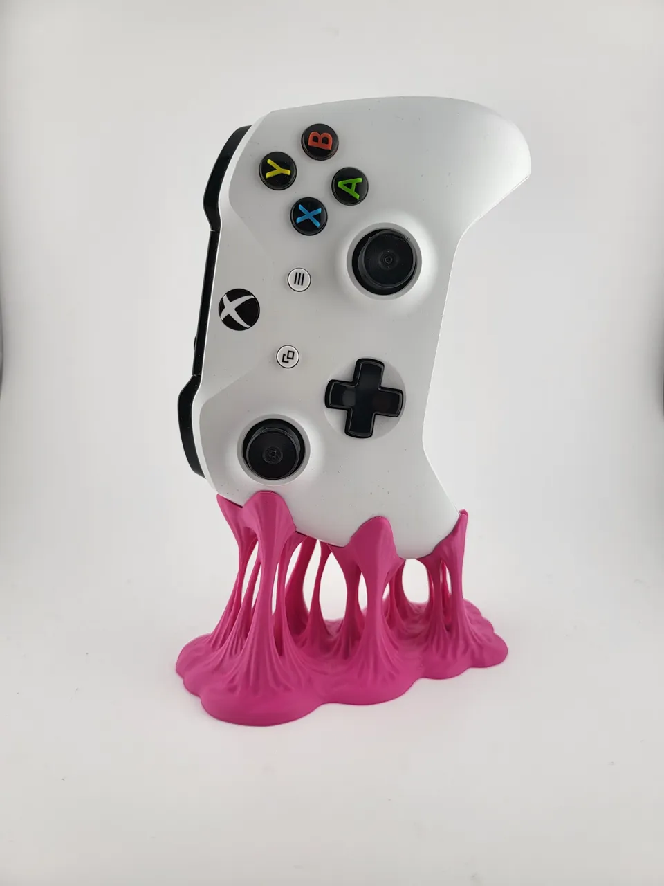 Bubble Gum XBOX Controller Stand holder joystick view 2