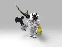 白银莱尼尔|兽神剑+兽神盾