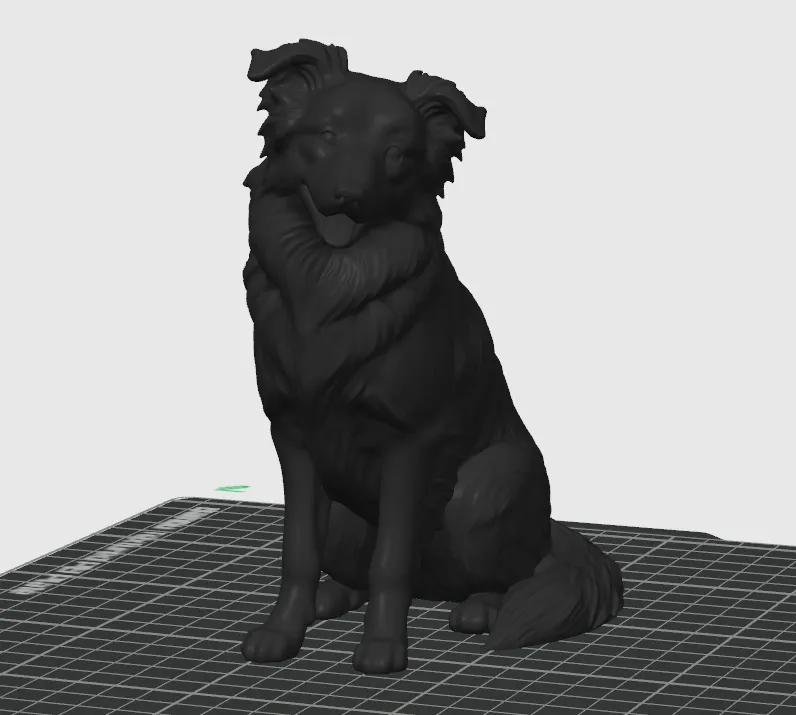 Border Collie - Free 3D Print Model - MakerWorld