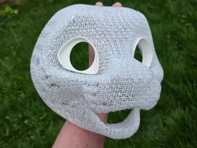 Feline Fursuit Headbase - Toony - TPU
