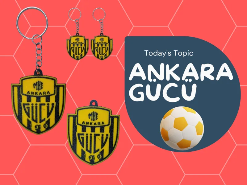 Ankaragucu FC - Turkish Team - Key Chain