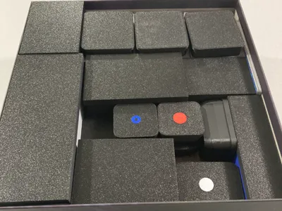Threetale Board Game organizer, can store vertical
