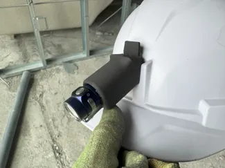 Klein Hardhat O-Light Baton 4 Mount