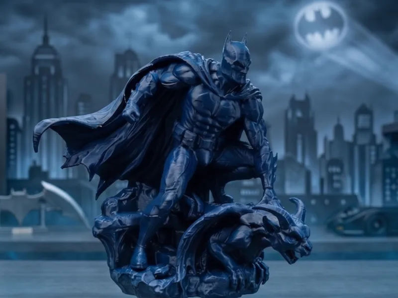 Batman sculpture