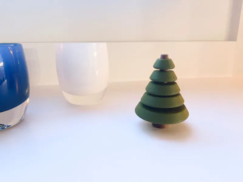 Festive Christmas Tree Fidget Spinner