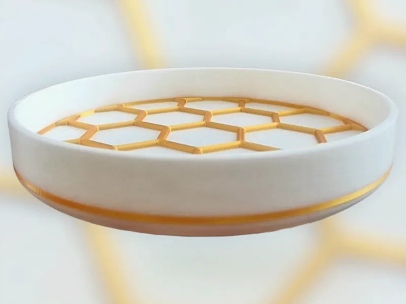 Honeycomb elegant tray