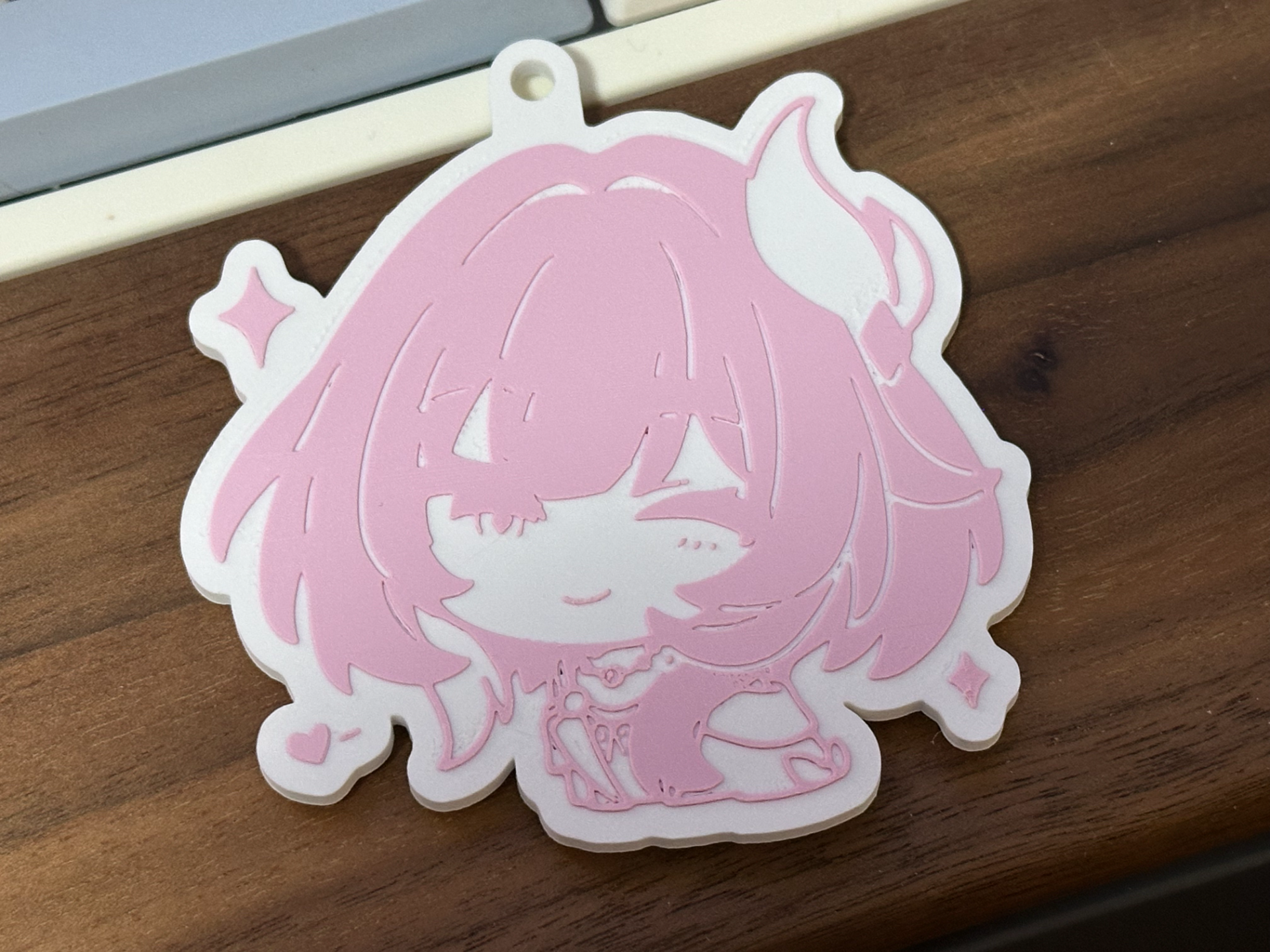 【Honkai: Star Rail】Cyrene Keychain ♪ (No AMS)