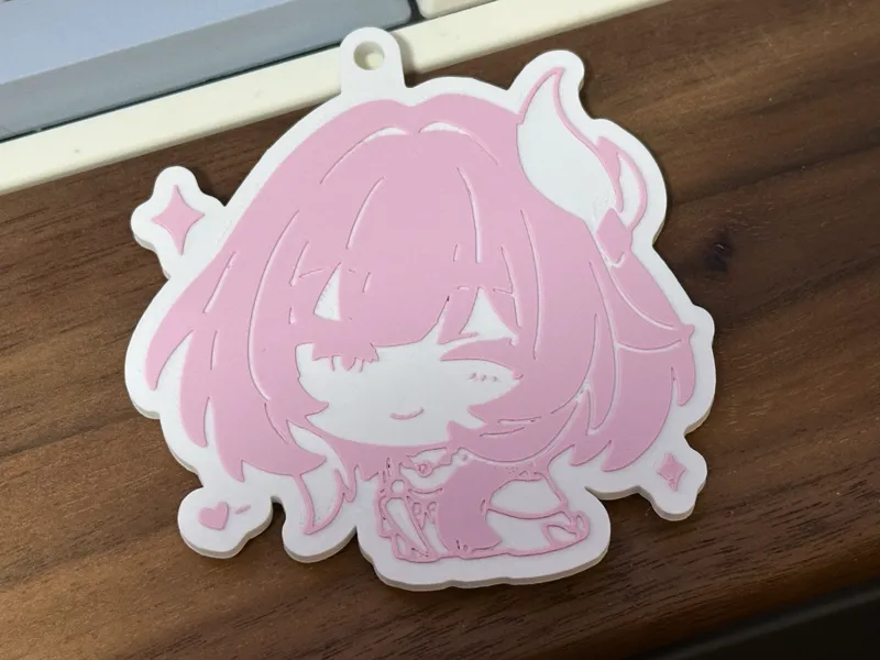 【Honkai: Star Rail】Cyrene Keychain ♪ (No AMS)