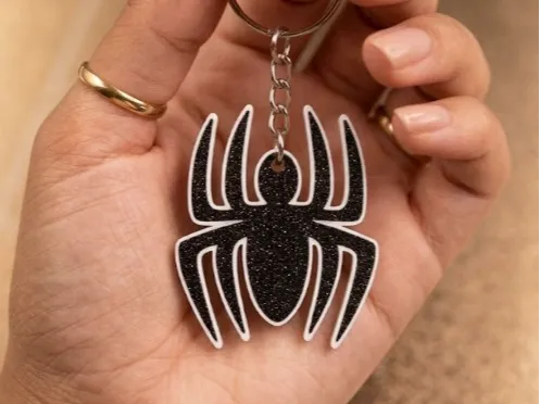 Spider-Man Logo Keychain
