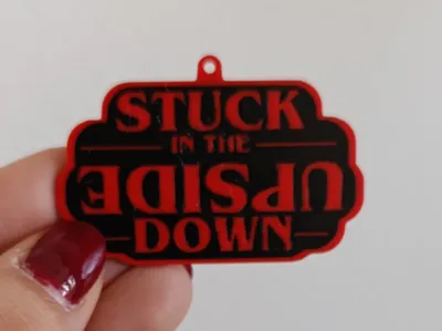 Stranger Things Keychain