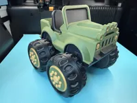 AMS - Painted 4 Color Army Jeep Theme