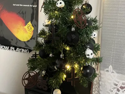 Satanic Christmas Ornaments