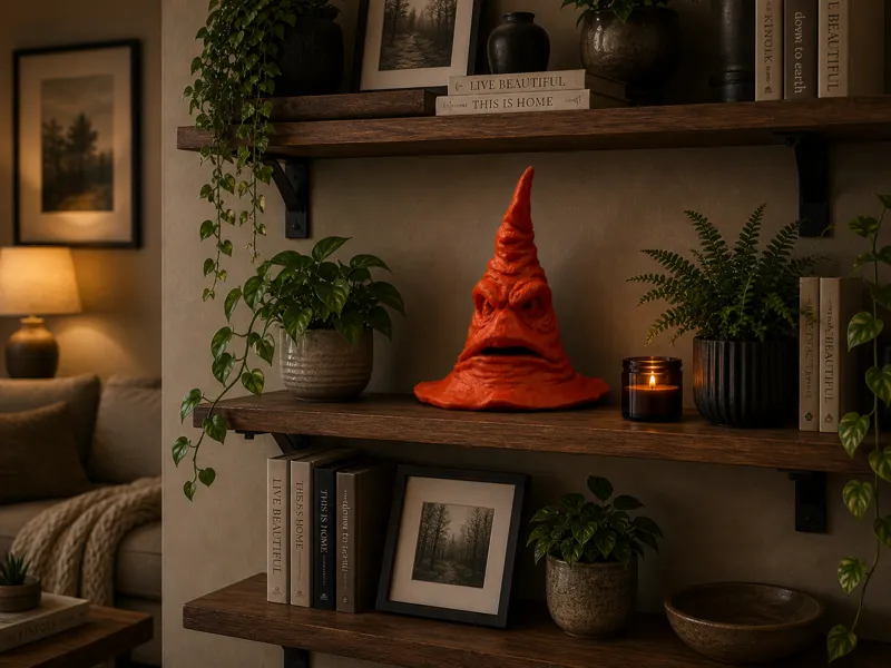 Wizard Hat Hide for Reptile & Spider Enclosures