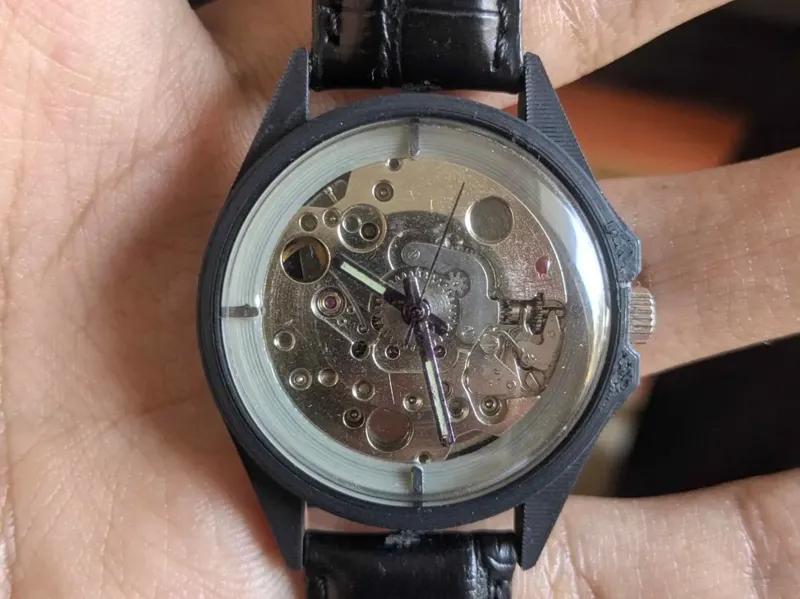 Pranali: A HMT caliber 0231 based skeleton watch