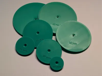 Circular scribing guides
