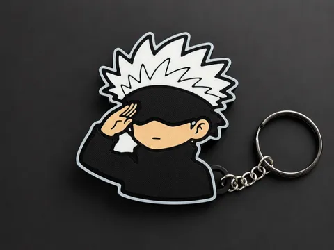 Llavero: Satoru Gojo keychain — referencia de MakerWorld
