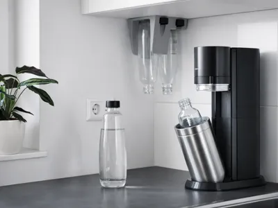 Modular Bottle Holder System for SodaStream DUO