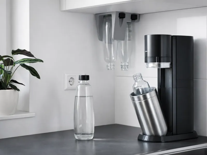 Modular Bottle Holder System for SodaStream DUO
