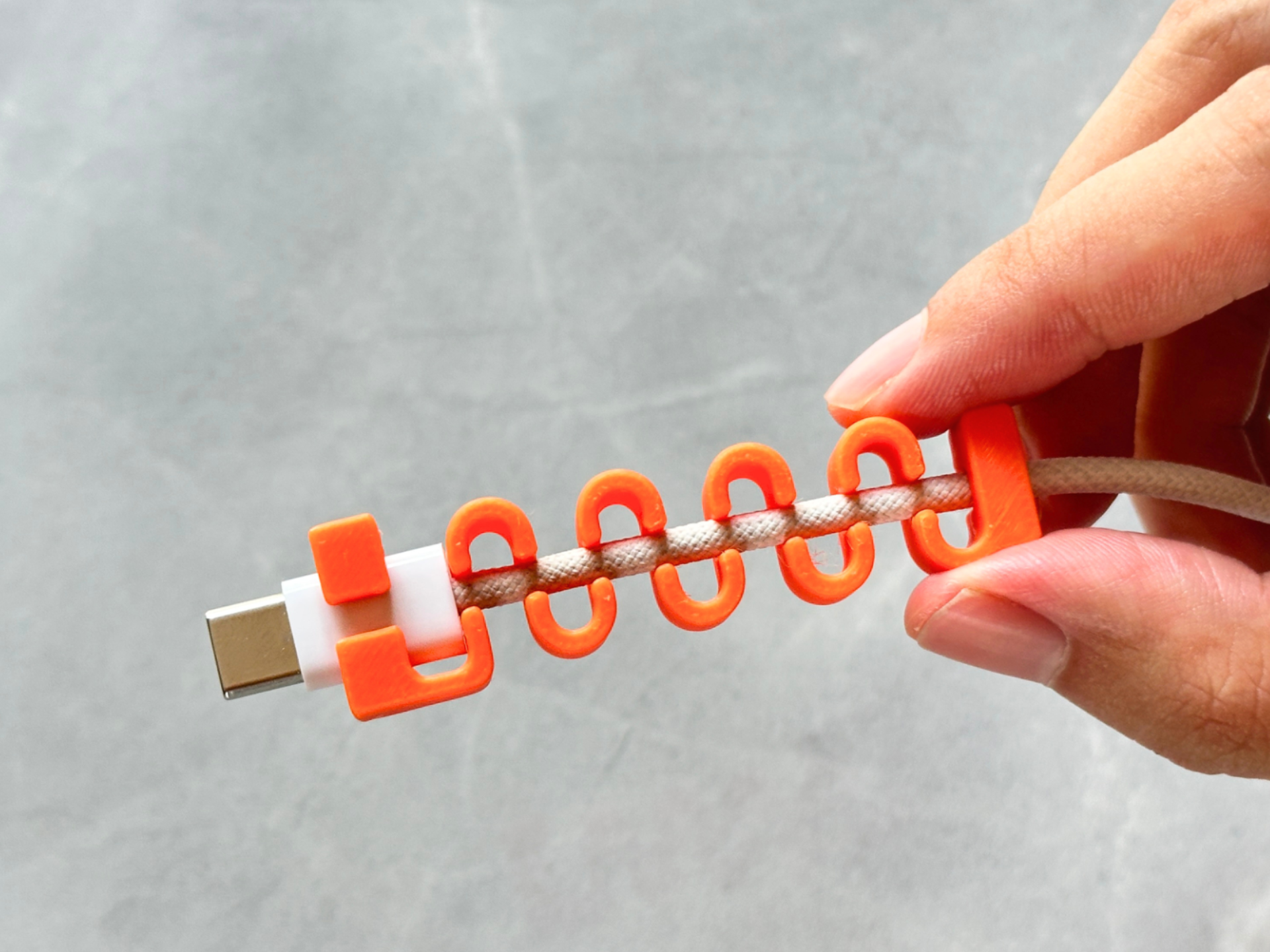Flexible USB-C Cable Protector