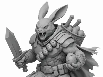 Easter Bunny (Warrior)
