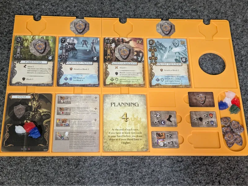 Mage Knight - Player Dashboard
