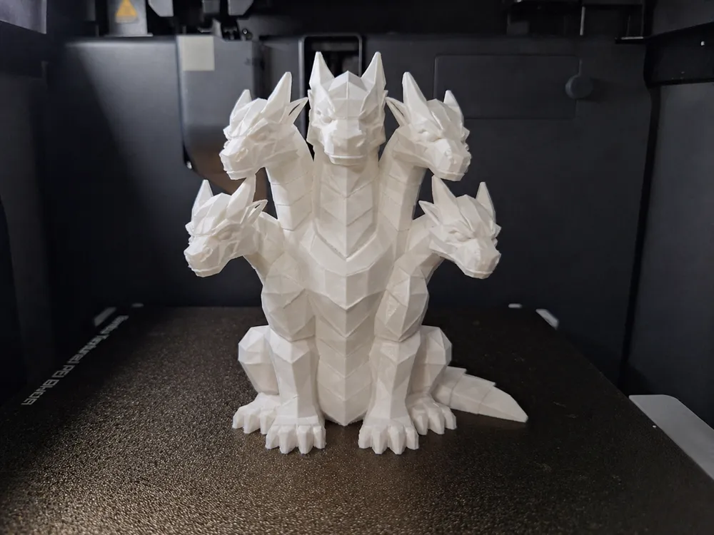 Low Polly Hydra - Free 3D Print Model - MakerWorld