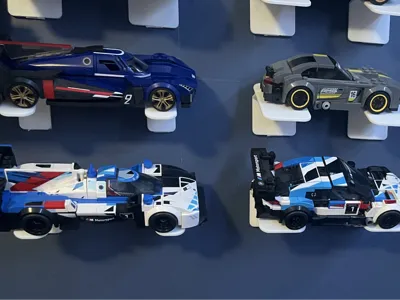 No Drill Universal Wall Mount for Speed Champions 