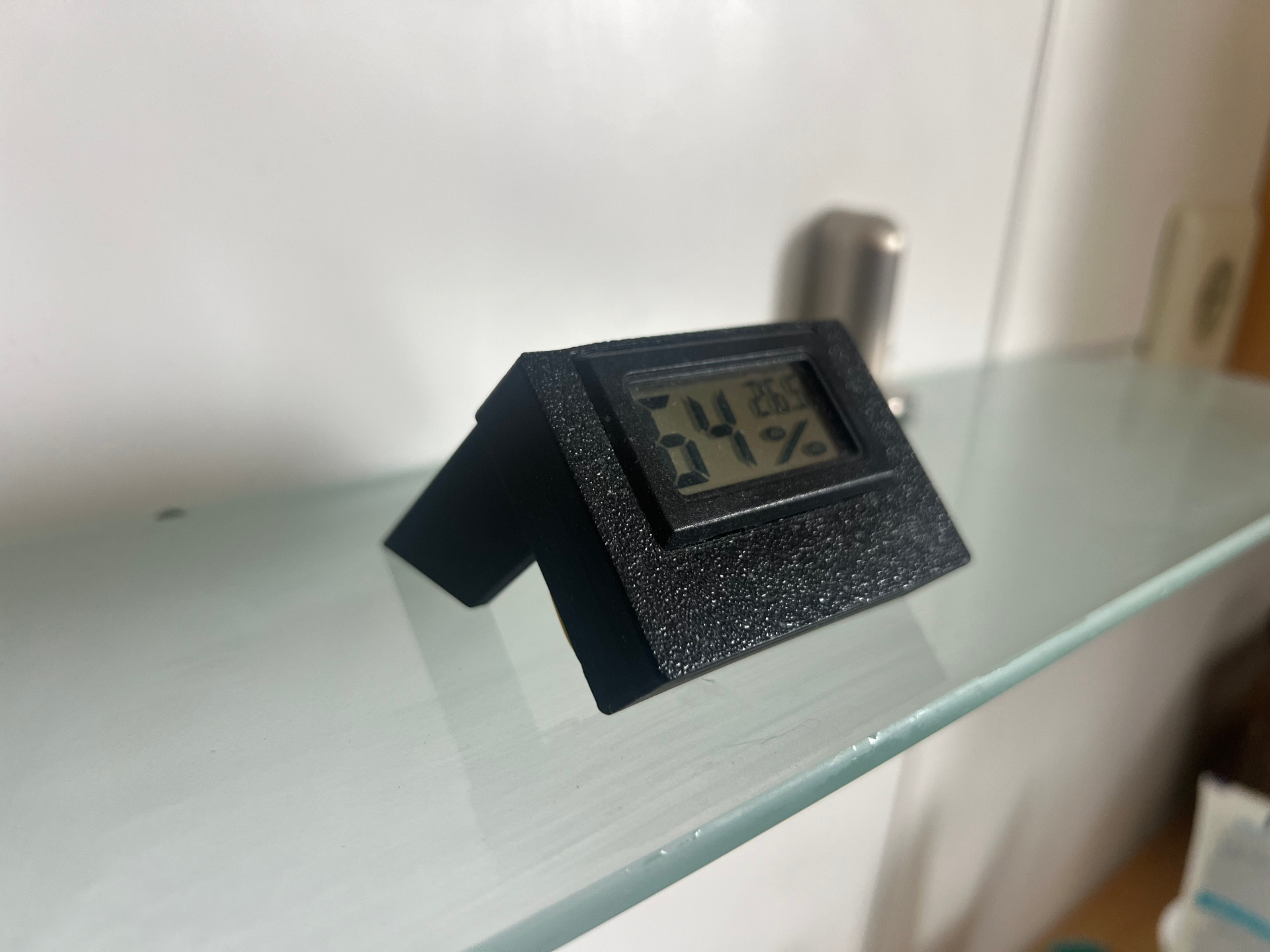 Hygrometer AA Batterie Gehäuse angewinkelt