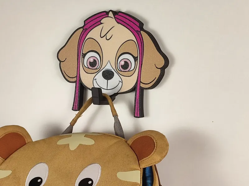 Paw Patrol Skye - Auswechselbarer Kleiderhaken