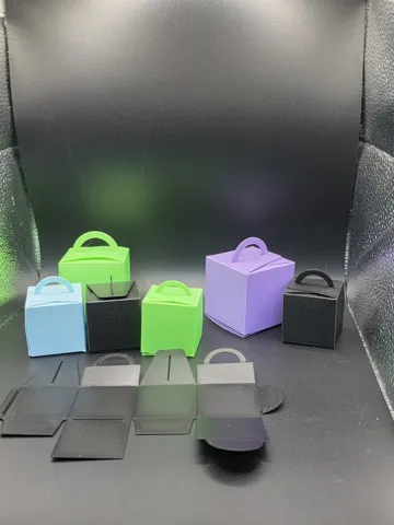 Caja o estuche: Giftbox Party favors NO glue needed — vista de referencia 4