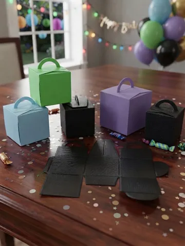 Caja o estuche: Giftbox Party favors NO glue needed — vista de referencia 2