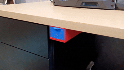 Pencil drawer with HIDDEN CONPARTMENT!