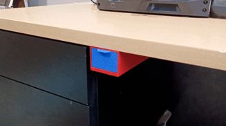Pencil drawer with HIDDEN CONPARTMENT!