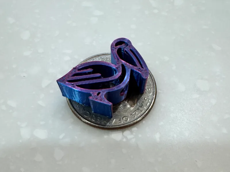 Pelican Rugby Charm