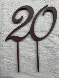 Décoration de gâteau « 20 » — photo 2