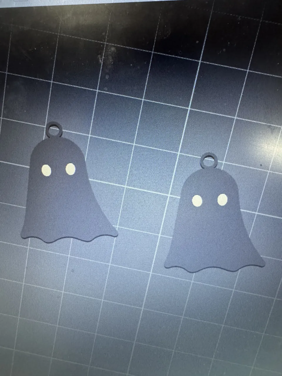 Halloween Ghost Earrings view 2