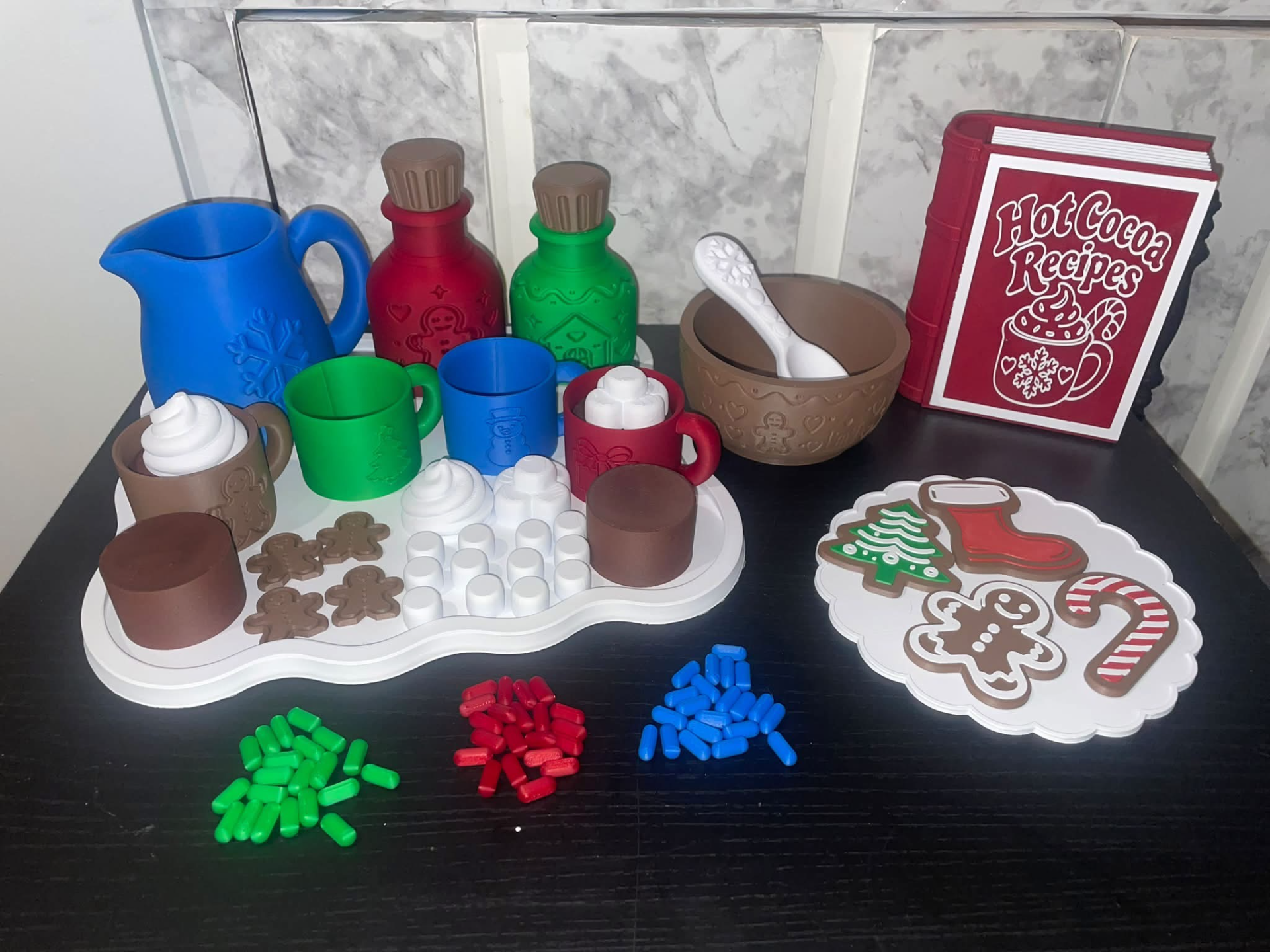 Hot Cocoa Christmas Cookie Playset - 1
