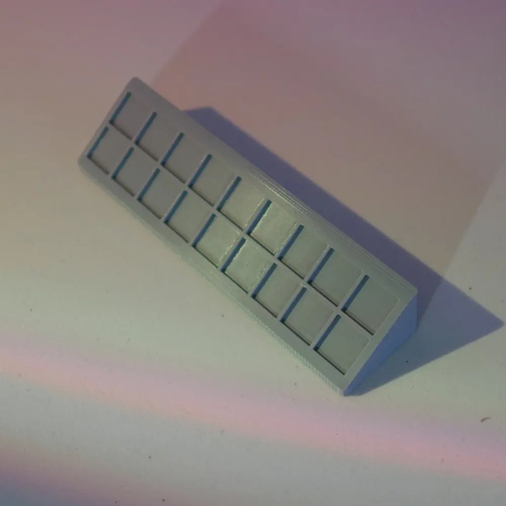Keycap Display Stand (18 Keycaps) - Free 3D Print Model - MakerWorld