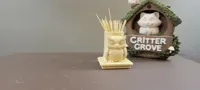 Owl Toothpick Holder – Gridfinity Base