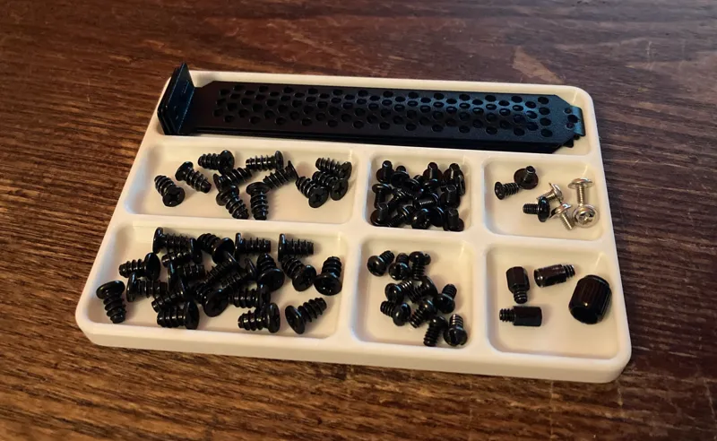 Screw tray for pc building 