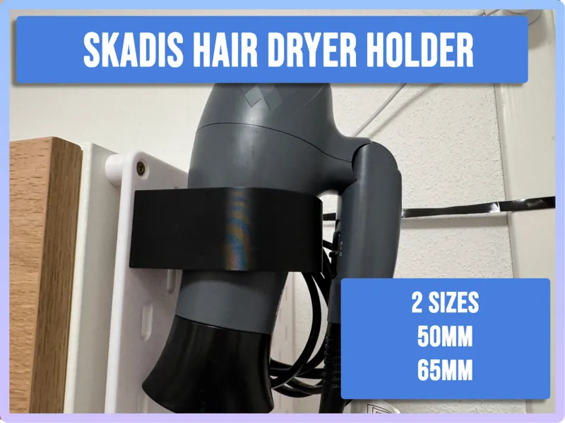 Ikea Skadis Hair Dryer Holder - Föhnhalterung